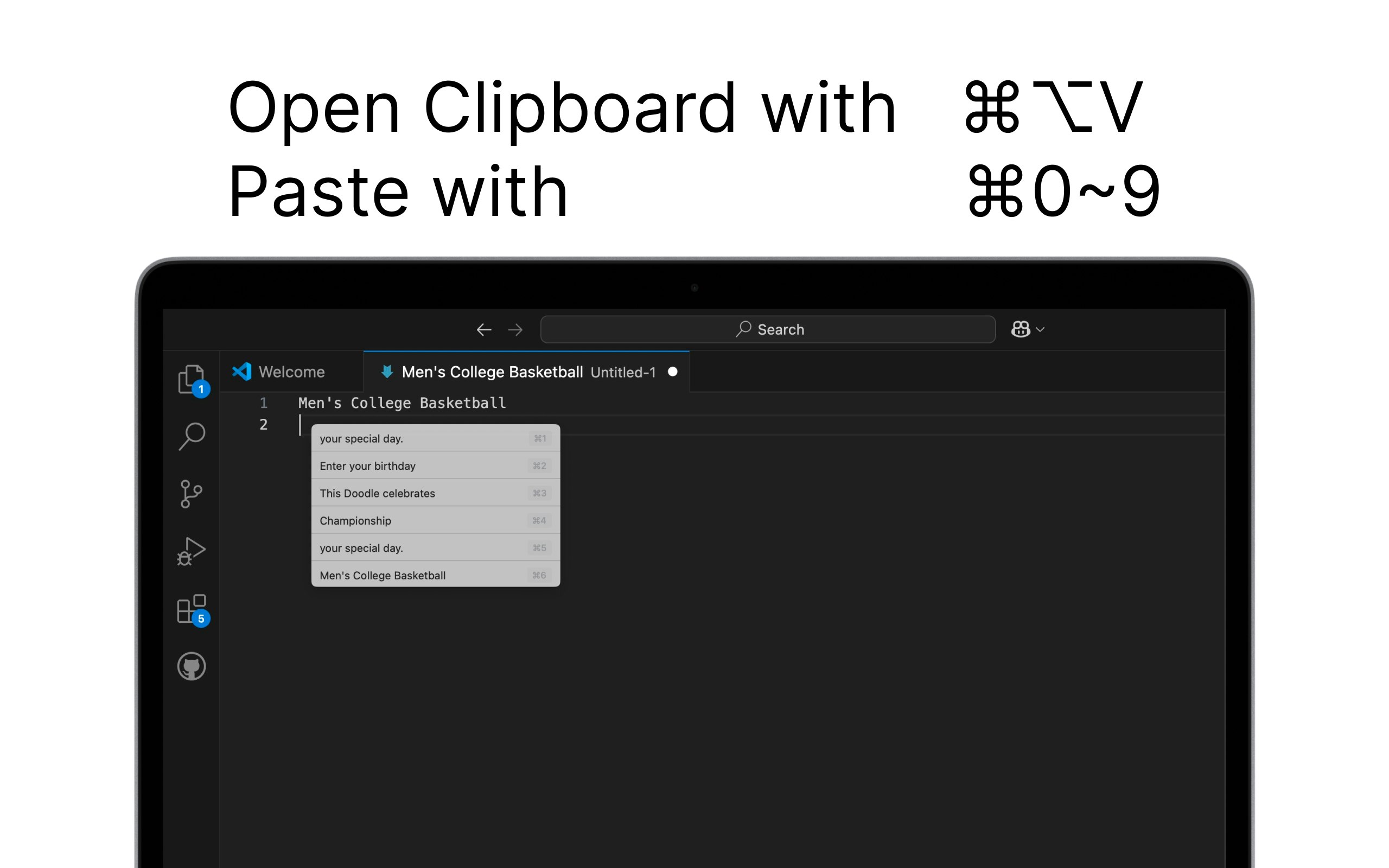 Pastex 2.0 - 클리너.거룻배.더 빠르게. - Mac의 가볍고 저렴한 클립 보드 관리자. 미디어 2