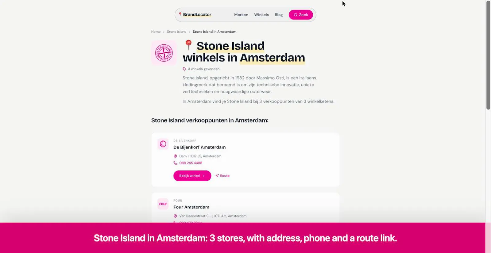 BrandLocator screenshot 2