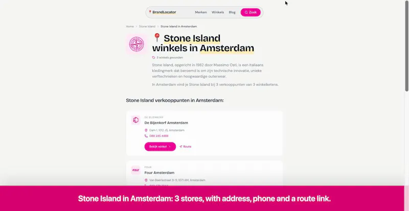 BrandLocator screenshot 2