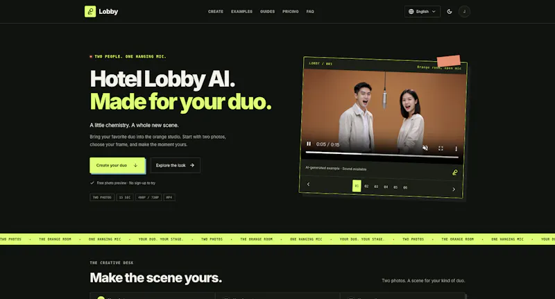 Lobby screenshot 1