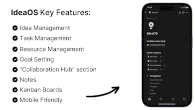 IdeaOS: Idea Organizer - Notion Template gallery image