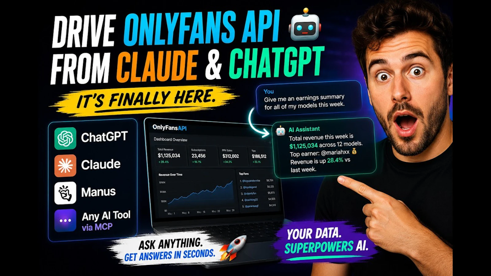 OnlyFans MCP - Claude for OnlyFans screenshot 1 (video preview)