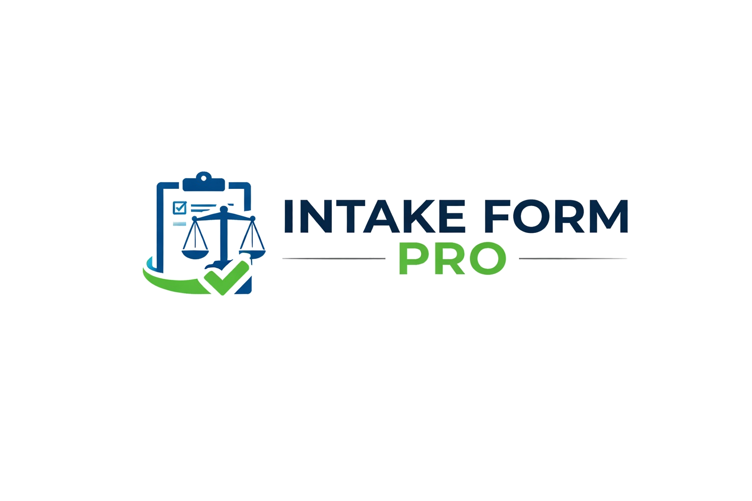 Intake Form Pro - Product Hunt launch logo and brand identity