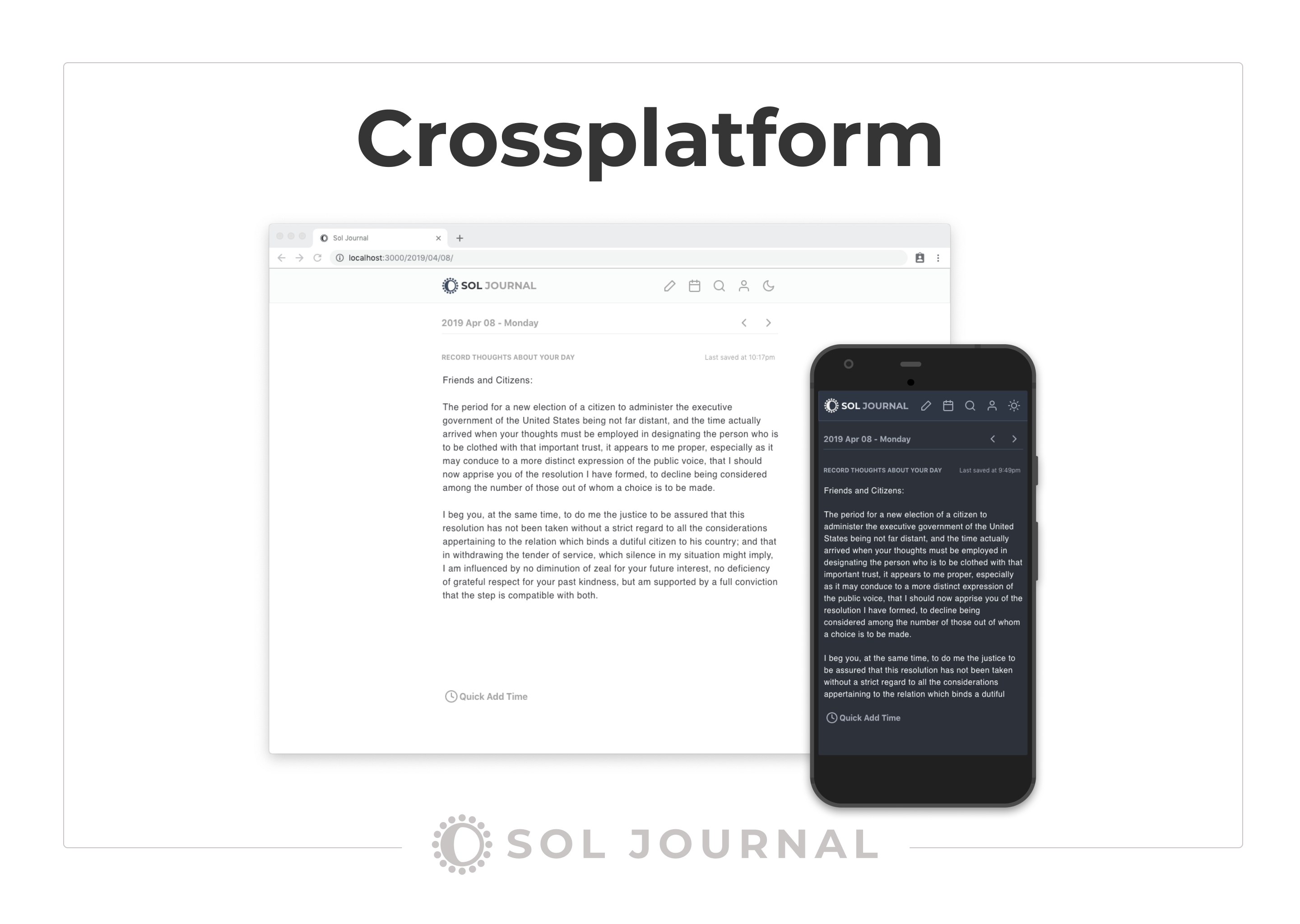 Sol Journal Image