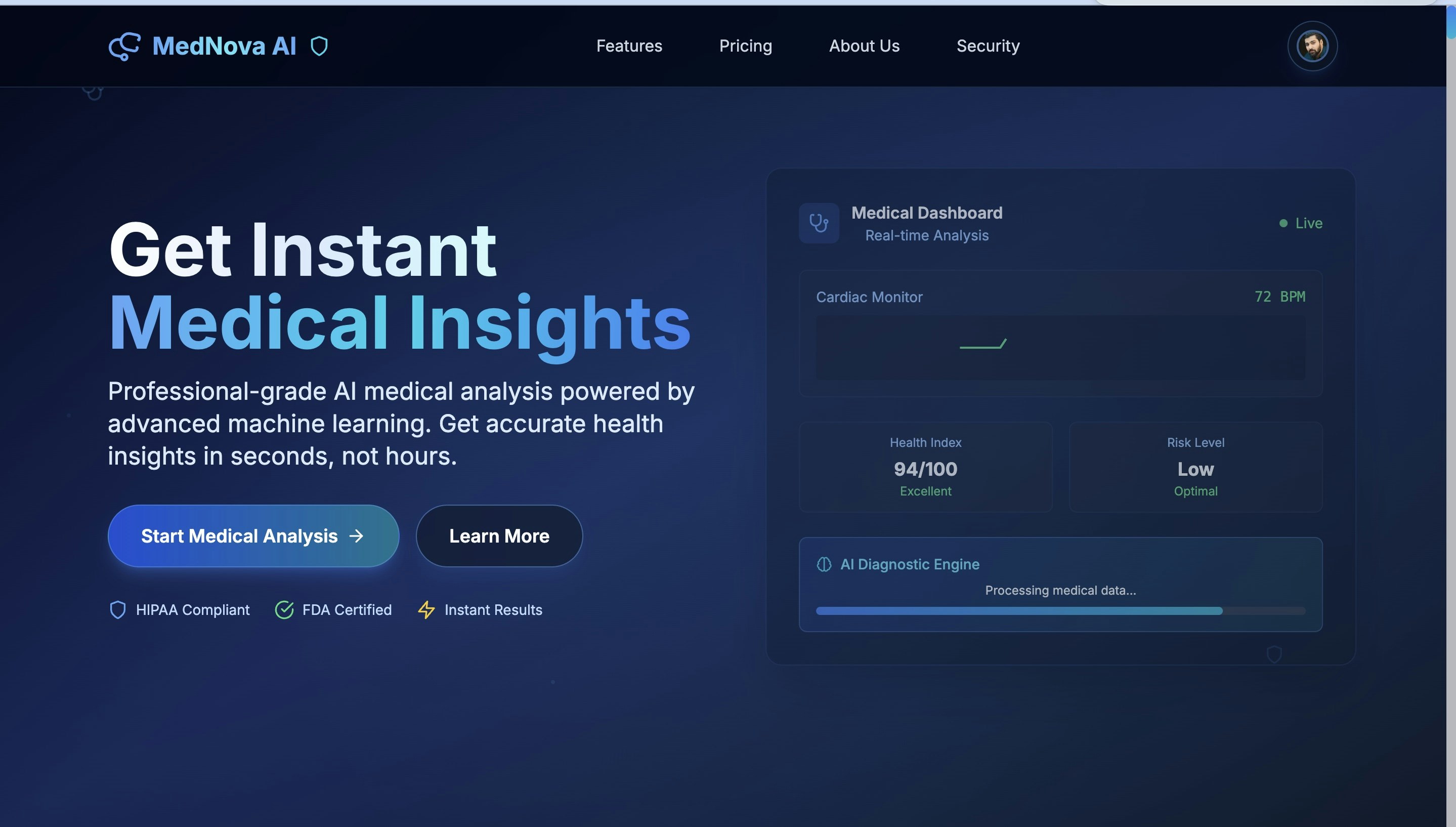 Mednova ai - AI-aangedreven gezondheidsinzichten voor artsen en patiënten media 2