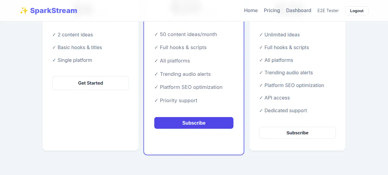 SparkStream gallery image