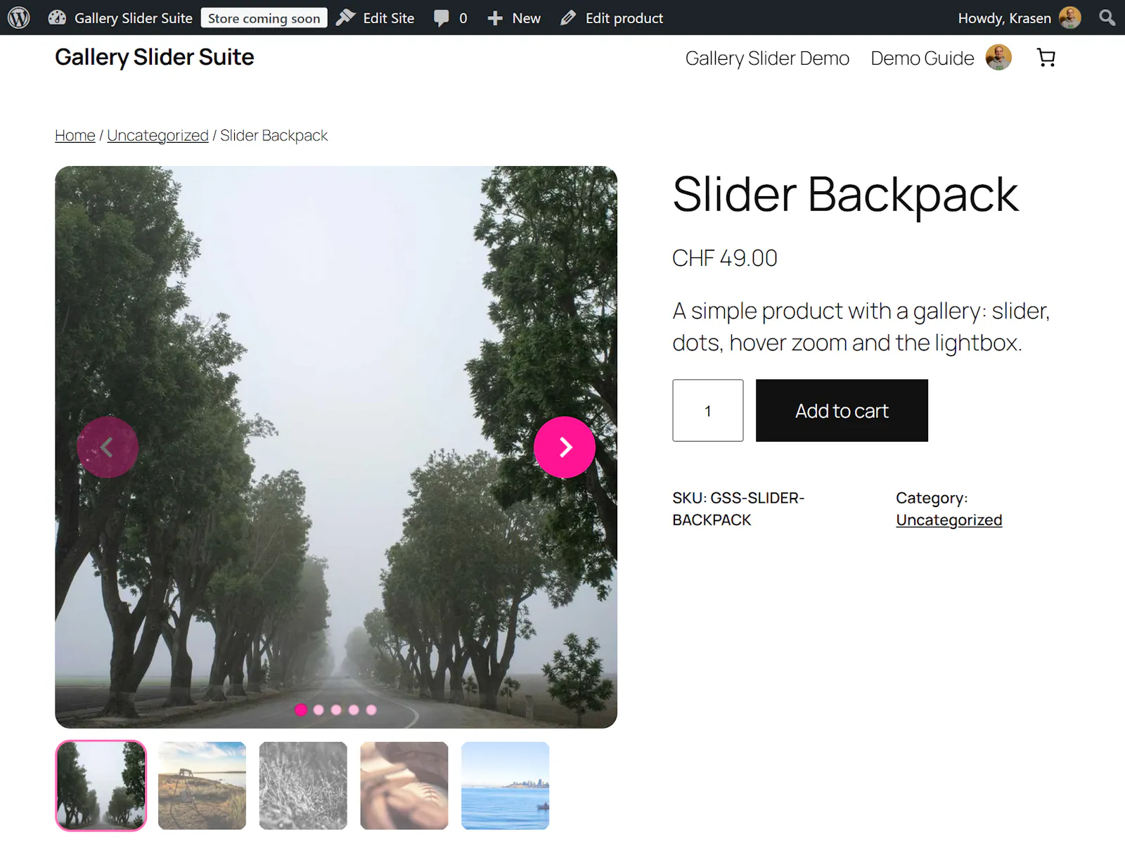 Gallery Slider Suite screenshot 5