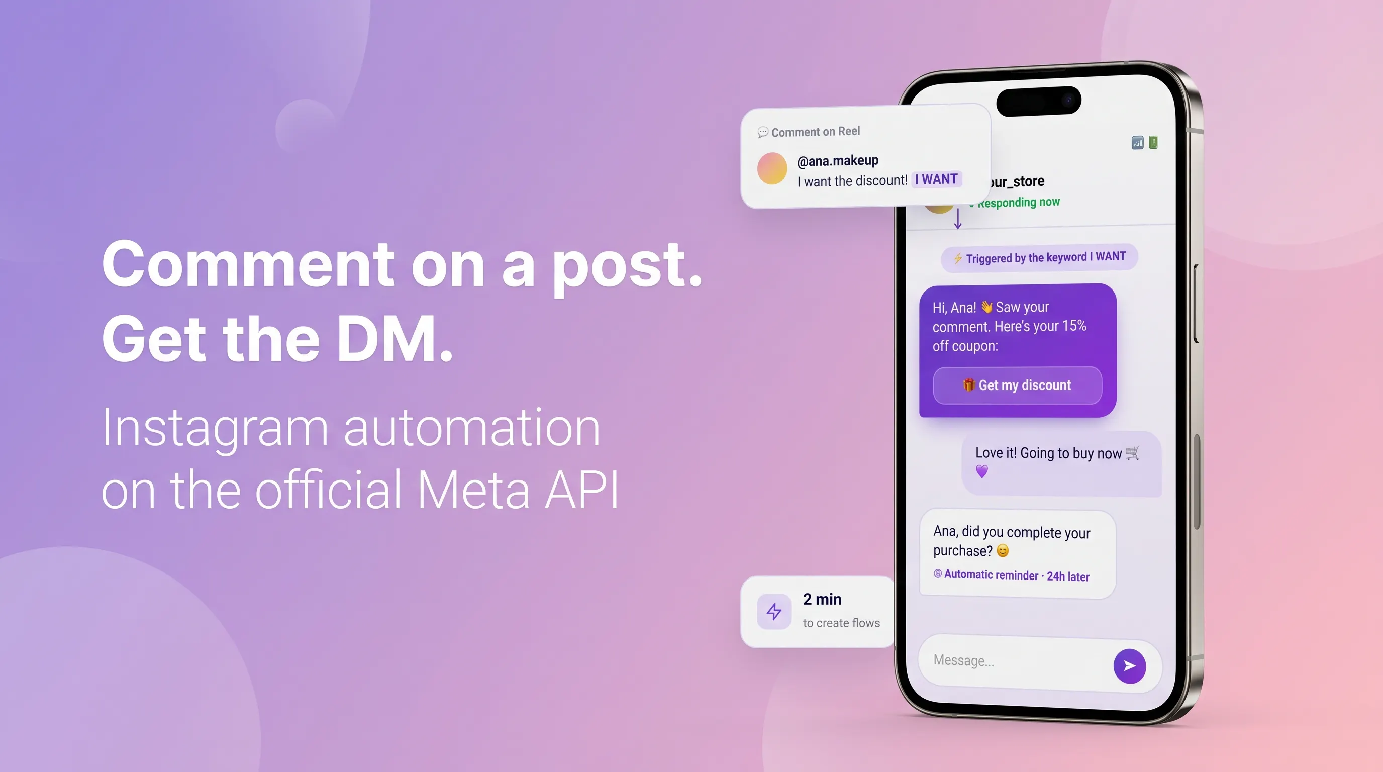 ResponDM | Instagram Automation gallery image