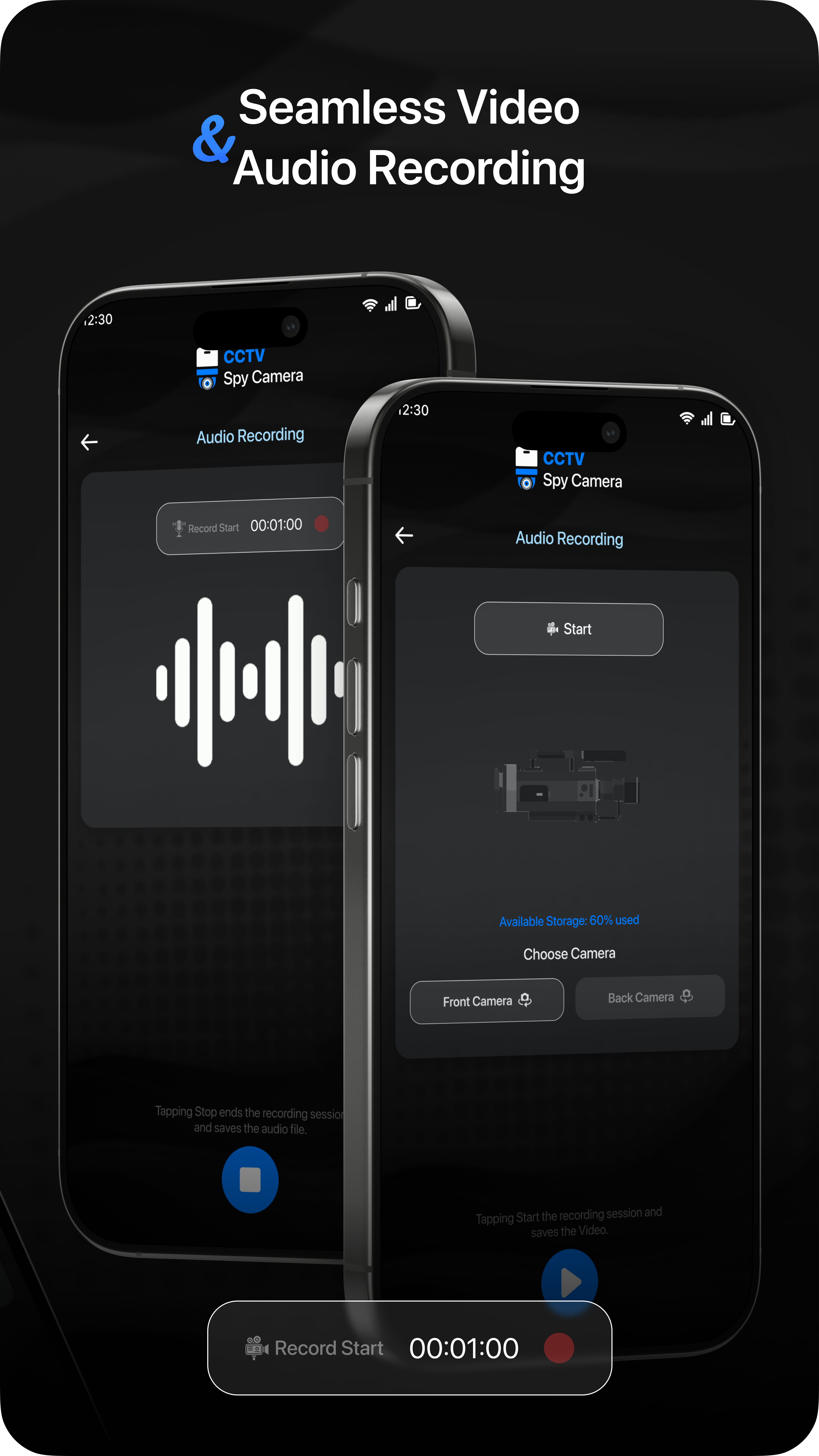 CCTV Mobile Camera  - Screenshot 2 showing product features and functionality