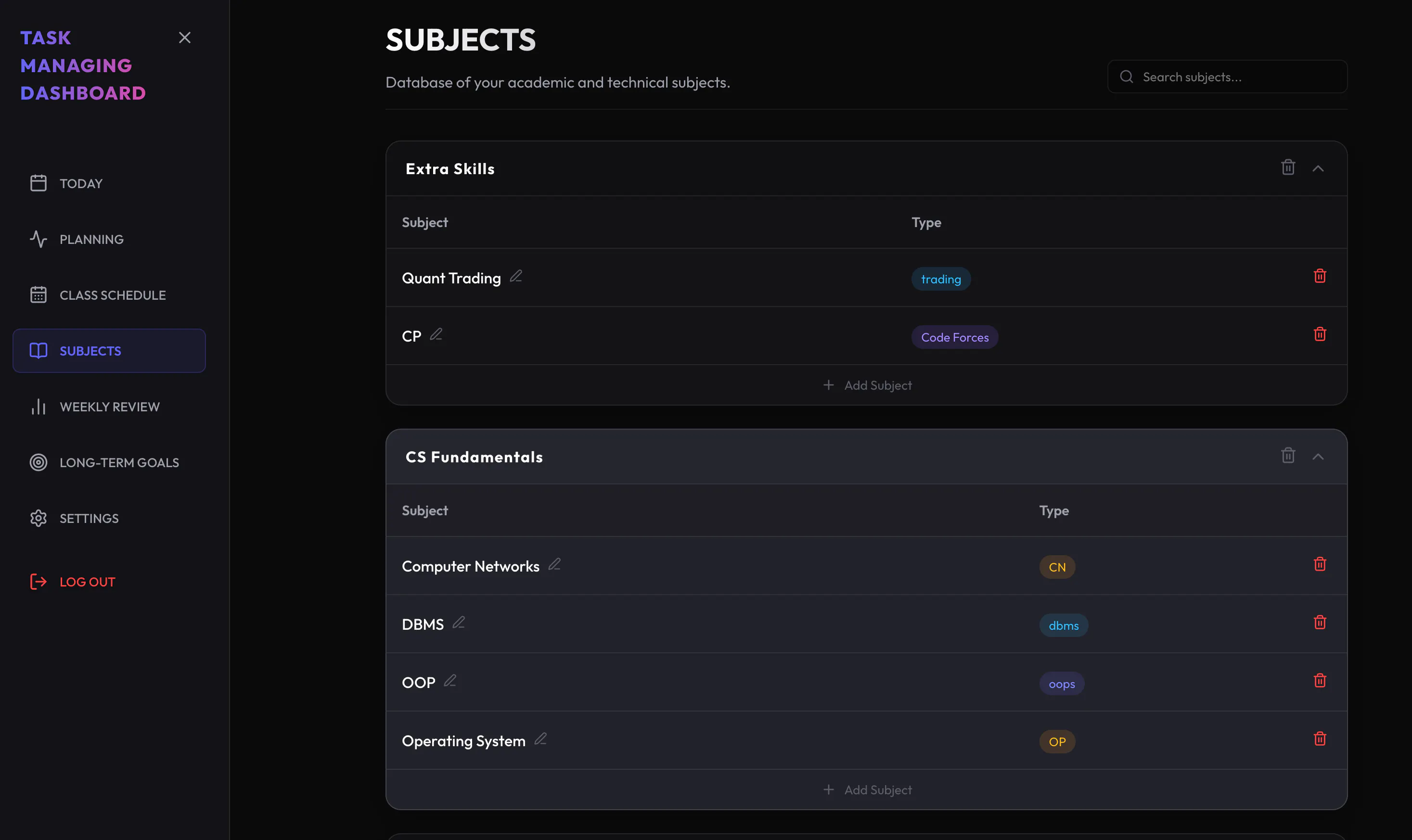 Study Tracker gallery image