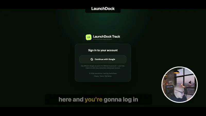 LaunchDock screenshot 1 (video preview)