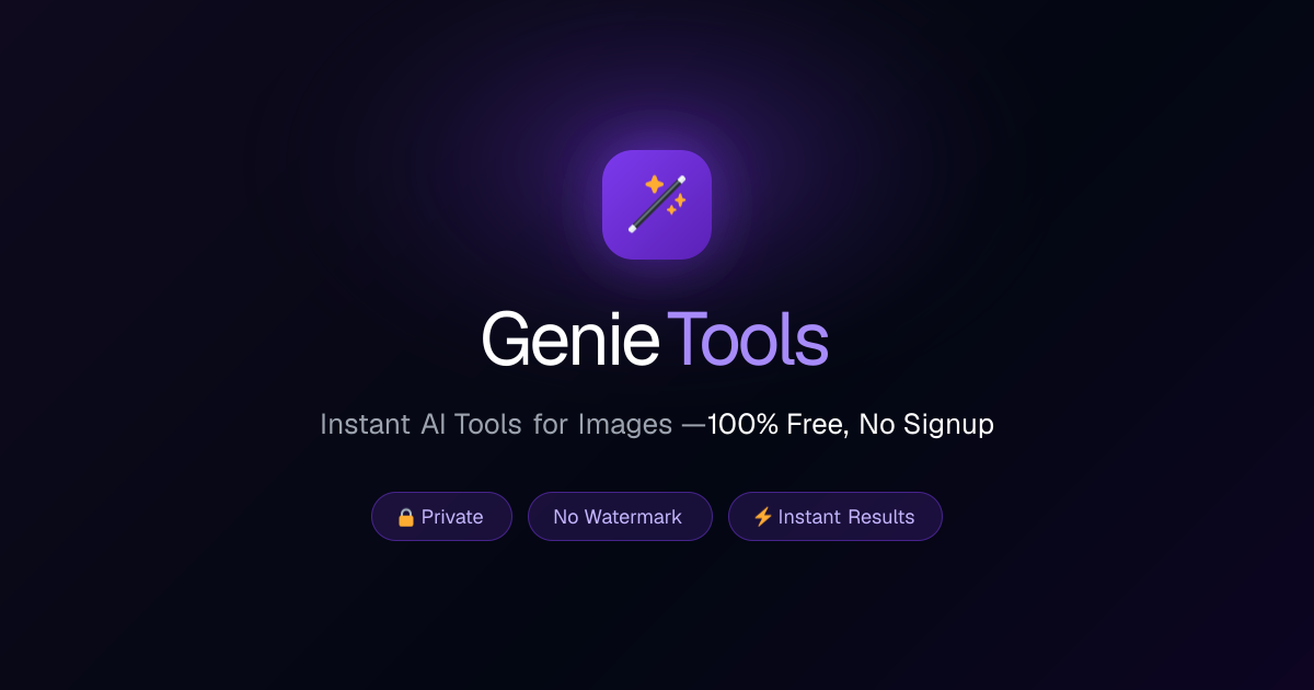 GenieTools gallery image