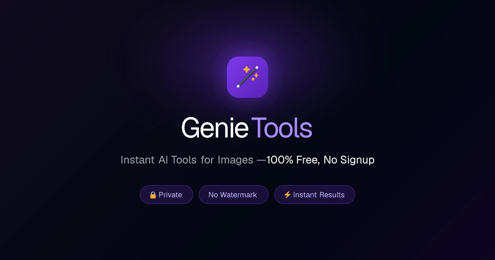 GenieTools screenshot 1