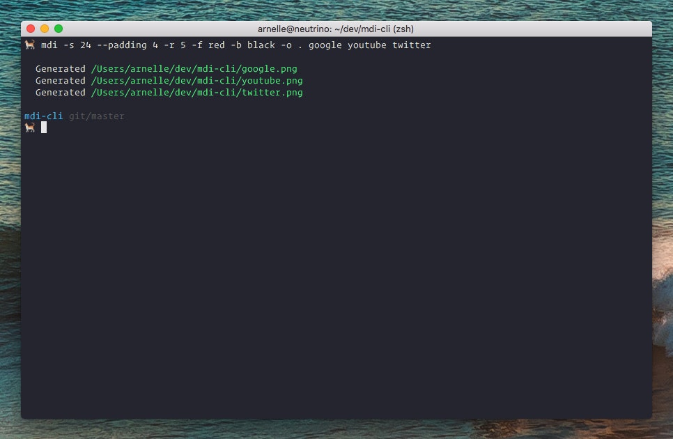 mdi-cli gallery image