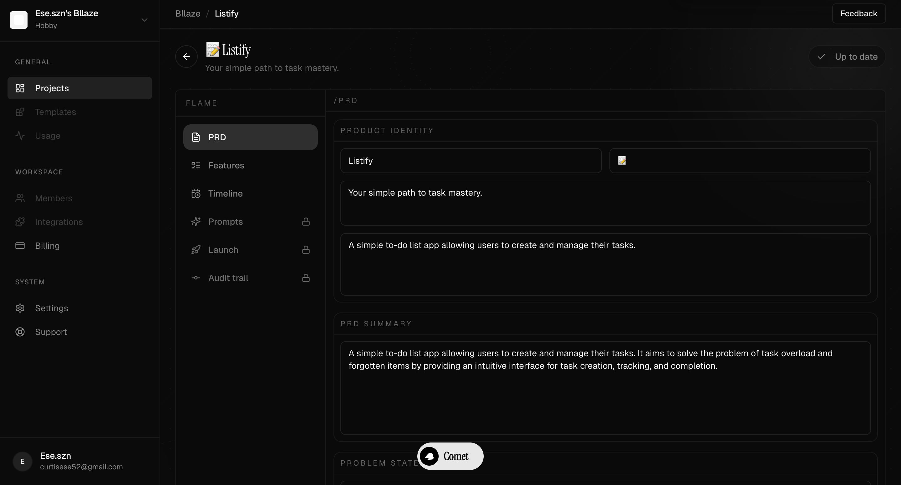 Bllaze gallery image