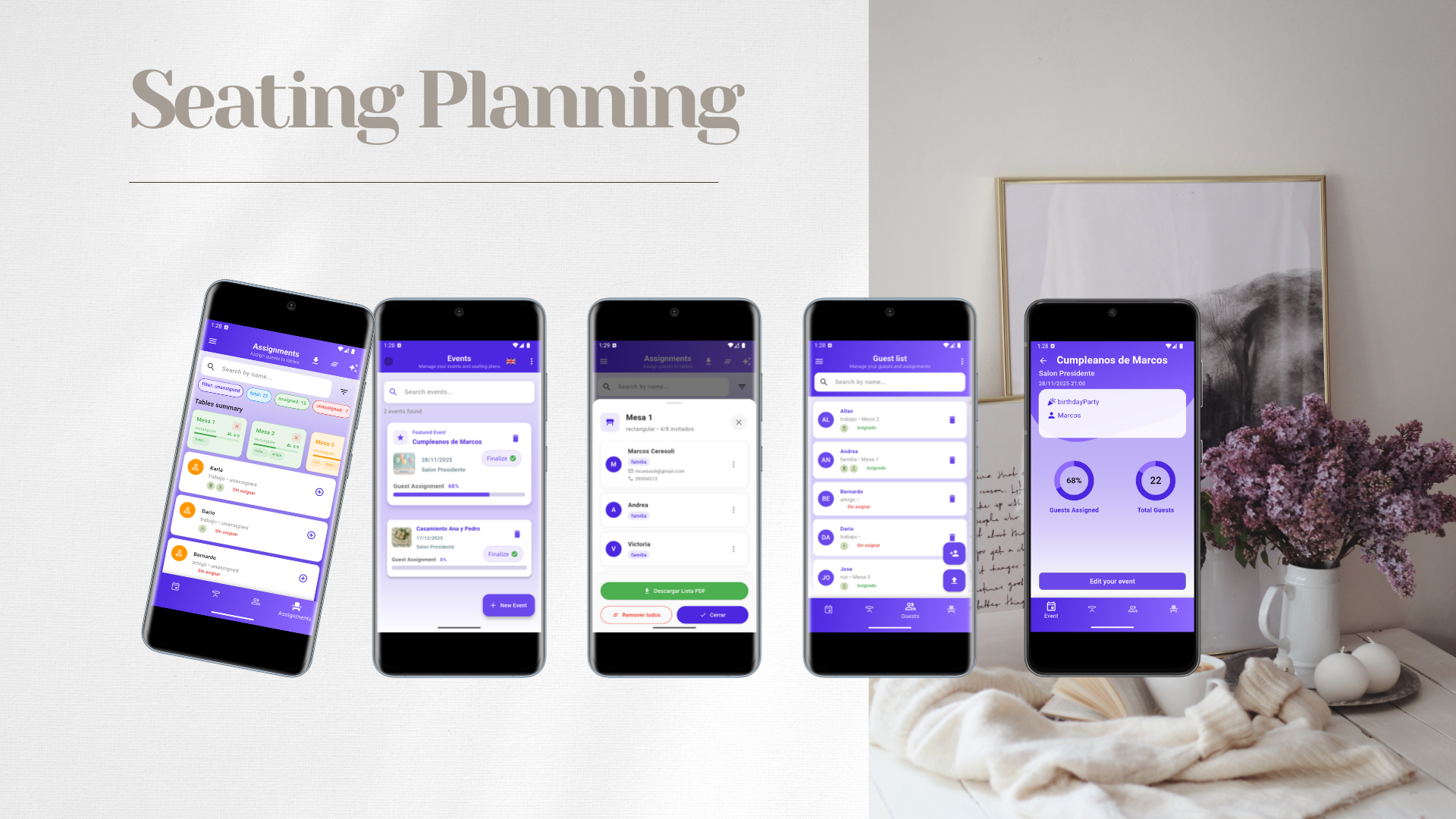 Seating Plannign app gallery image