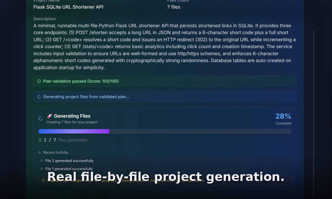 VybeCoder - Screenshot 3 showing product features and functionality