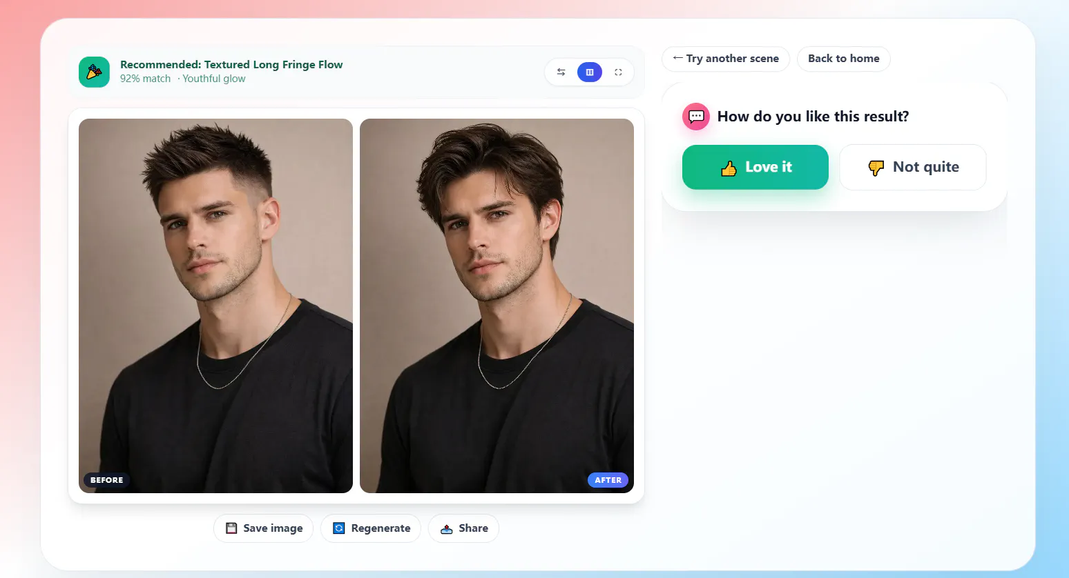 AI Hairstyle Try On gallery image