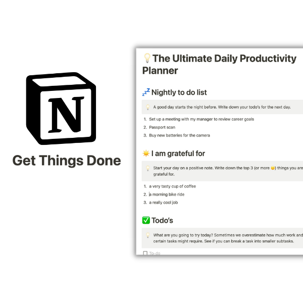 The Ultimate Daily Productivity Planner