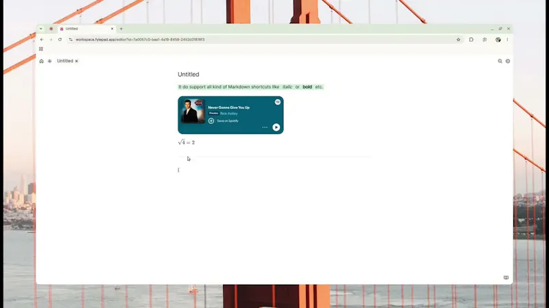 fylepad screenshot 1 (video preview)