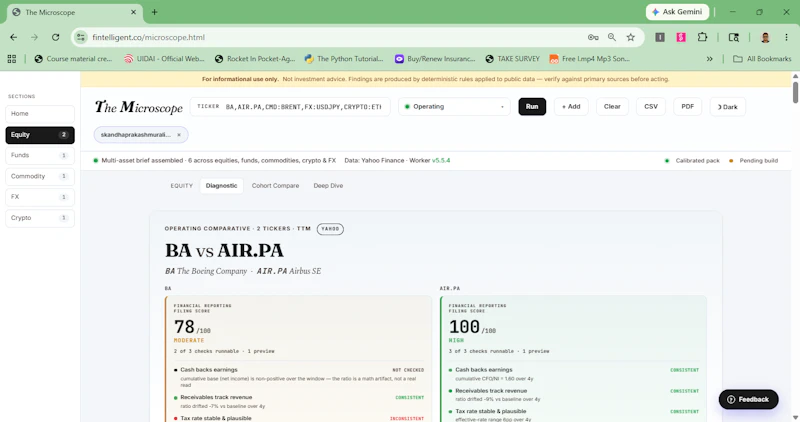 Microscope - Investment Analytics screenshot 3