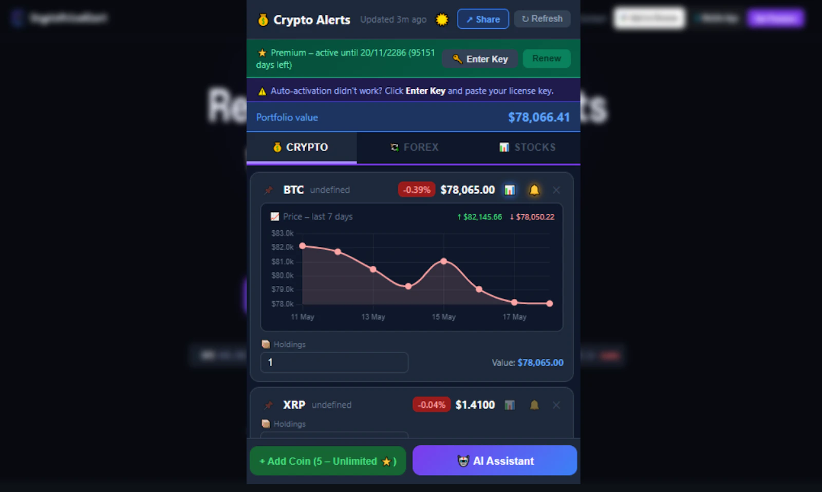Crypto Price Alert screenshot 4