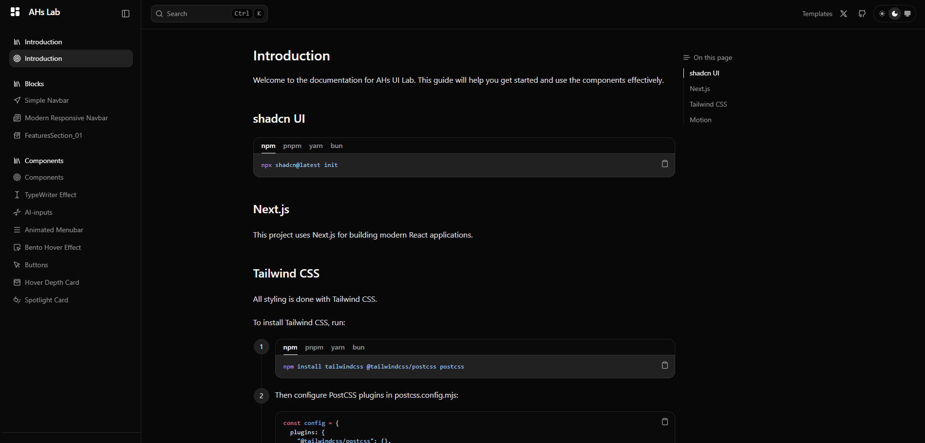 AHs Lab gallery image