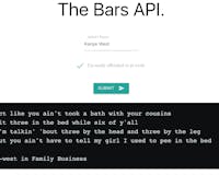 The Bars API image