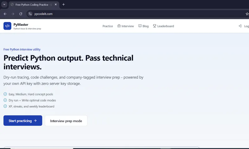 PyMaster screenshot 1