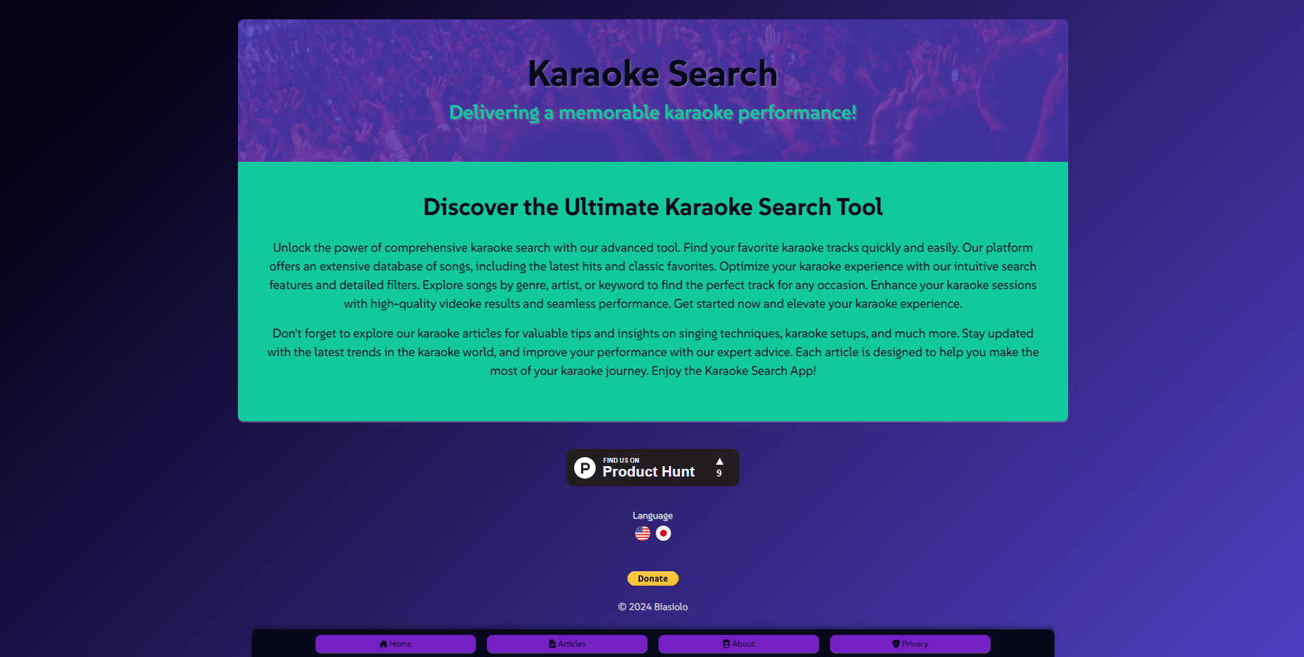 Media Carian karaoke 3
