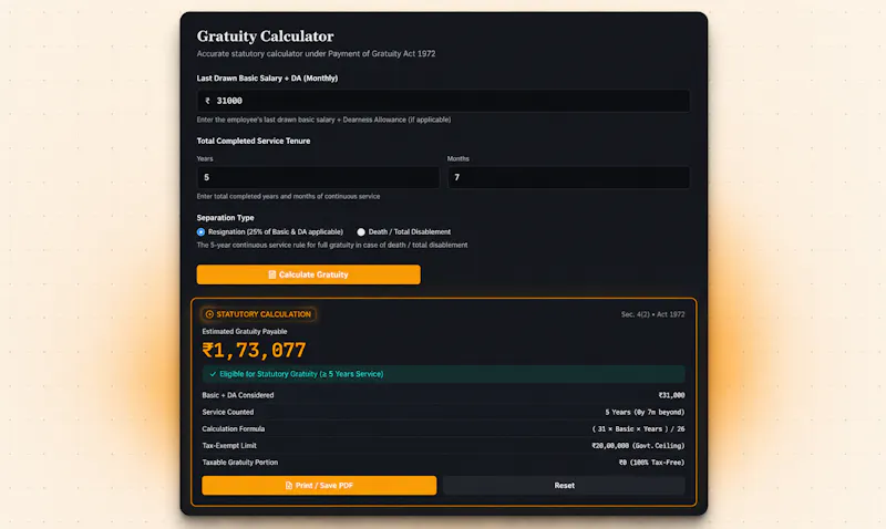 WorkLegal.in screenshot 2