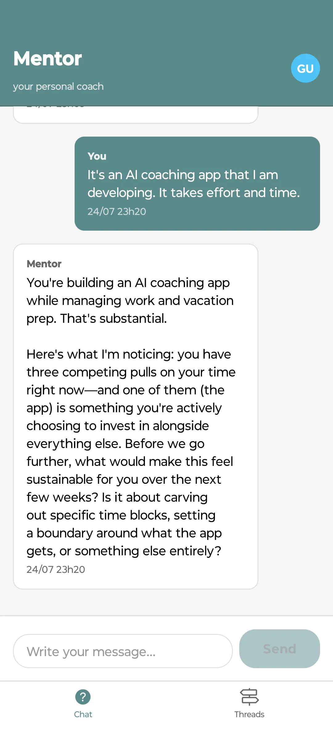 Mentor — No rush, become yourself gallery image