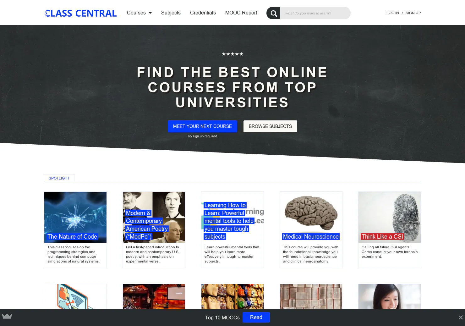 Class Central