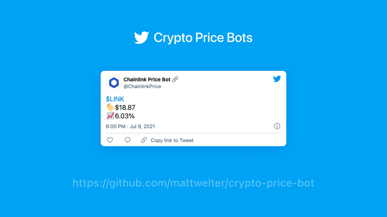 Build your own Crypto Twitter Bot! gallery image