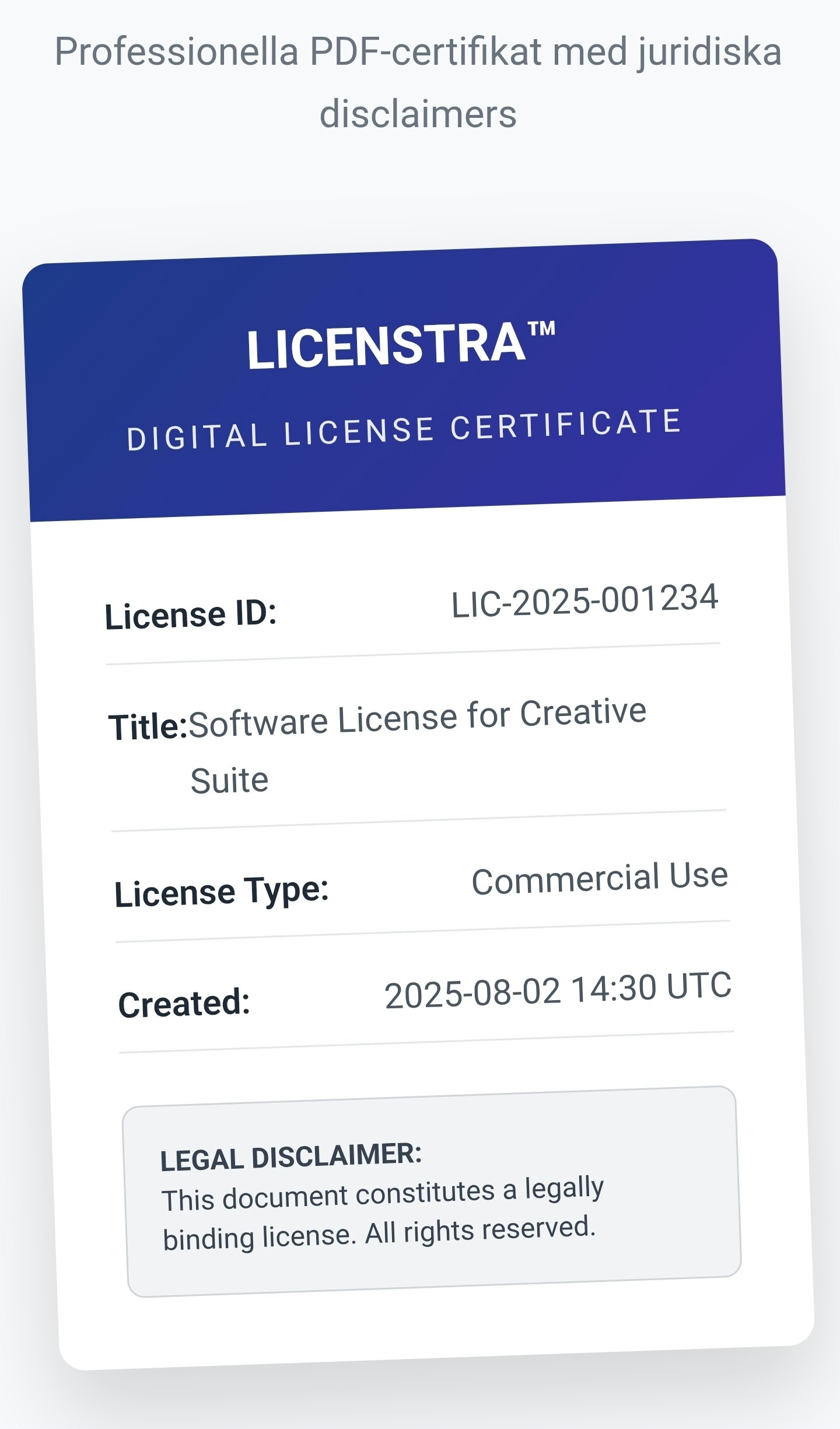 LICENSTRA ™ 미디어 1