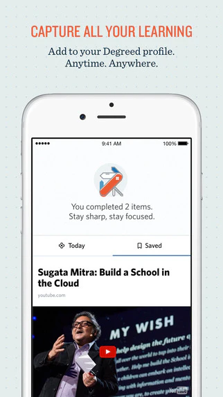 Degreed for iOS