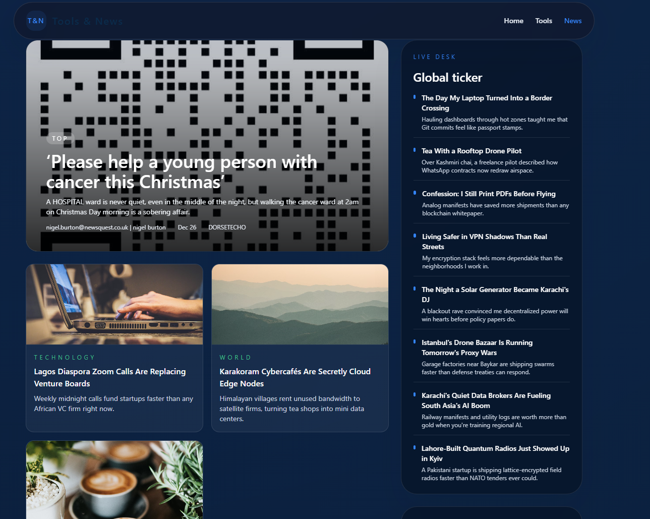 Tools & News gallery image