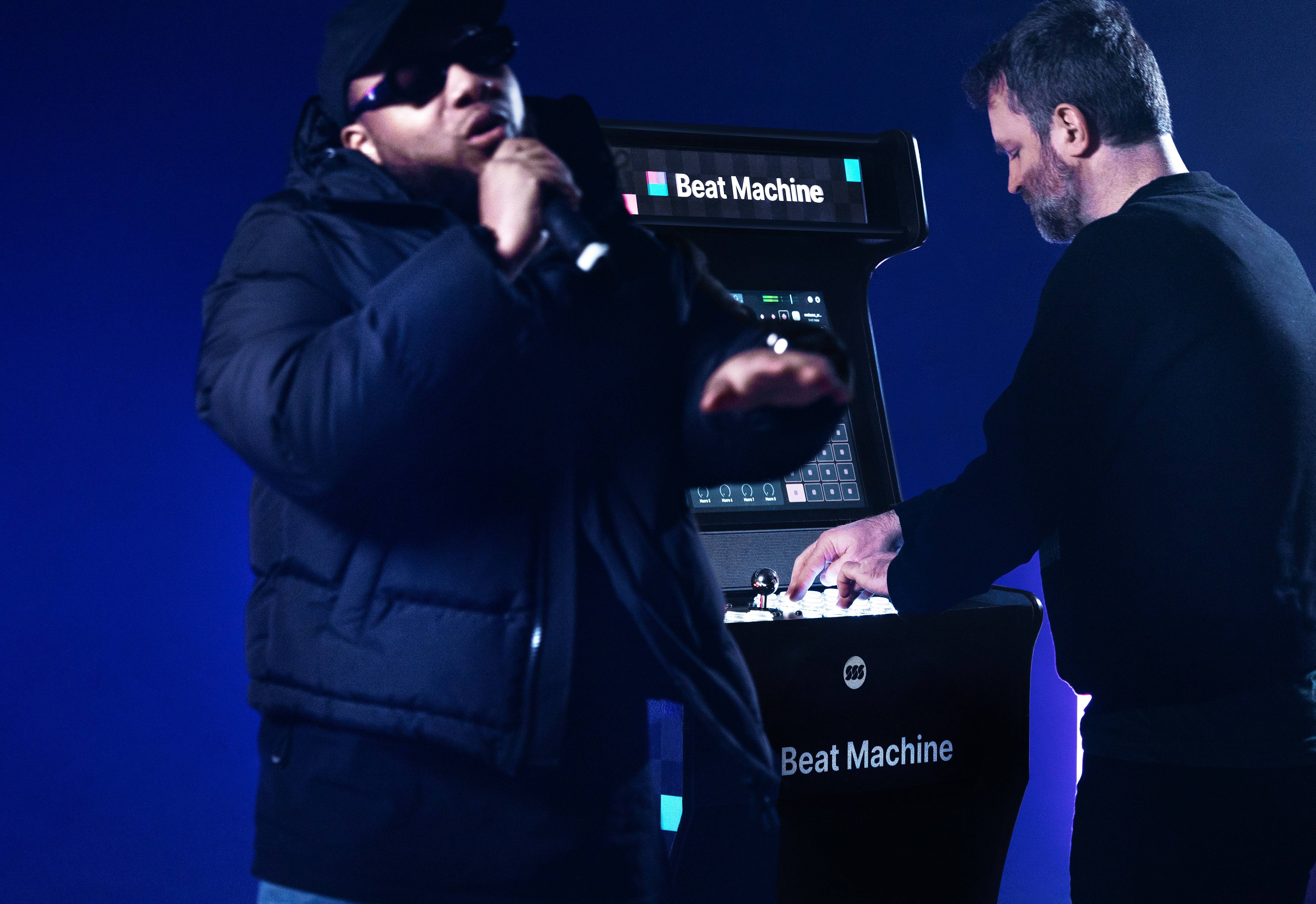 Máquina de ritmo sin fin media 8