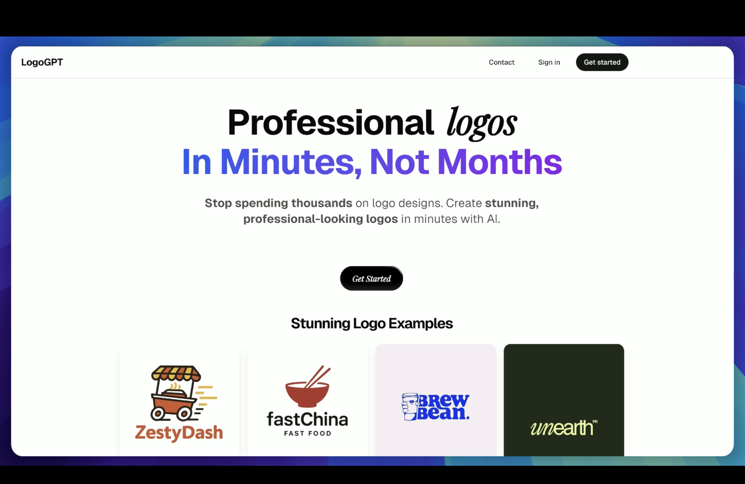 LogoGPT gallery image