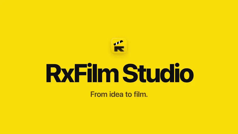 RxFilmStudio screenshot 1 (video preview)