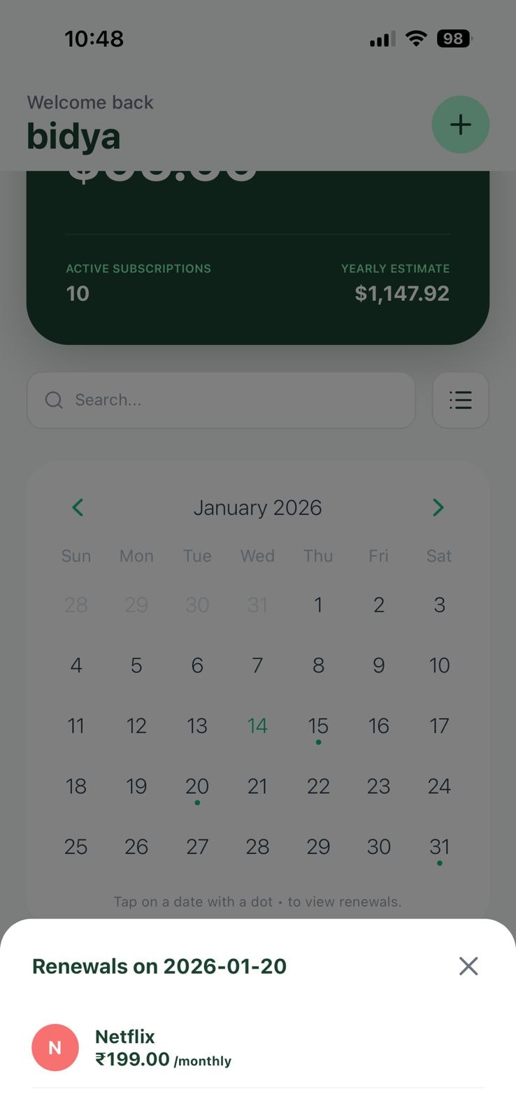 TrackSub gallery image