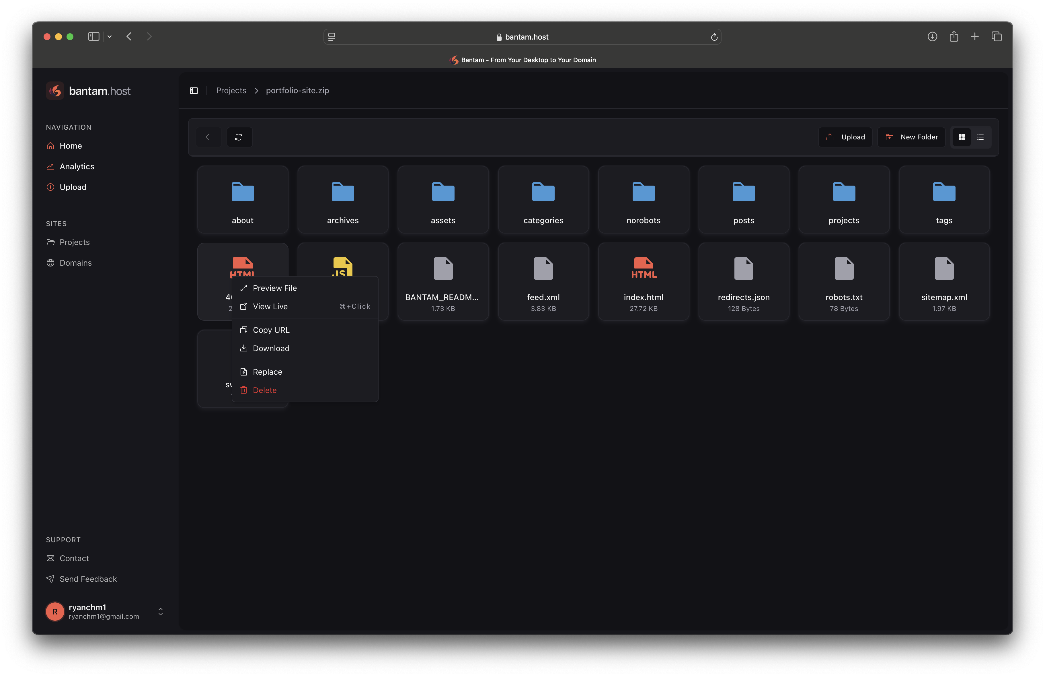bantam.host - From Your Desktop to Your Domain media 8