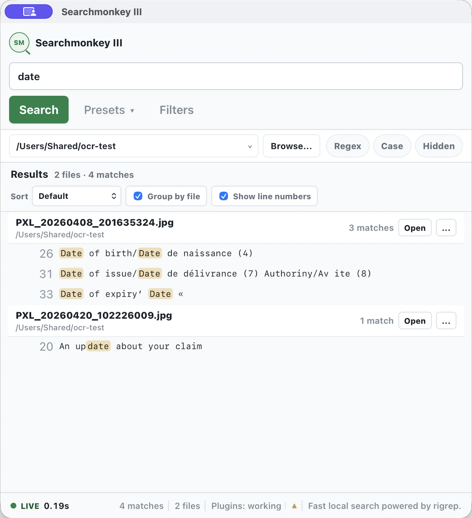 Searchmonkey III screenshot 4