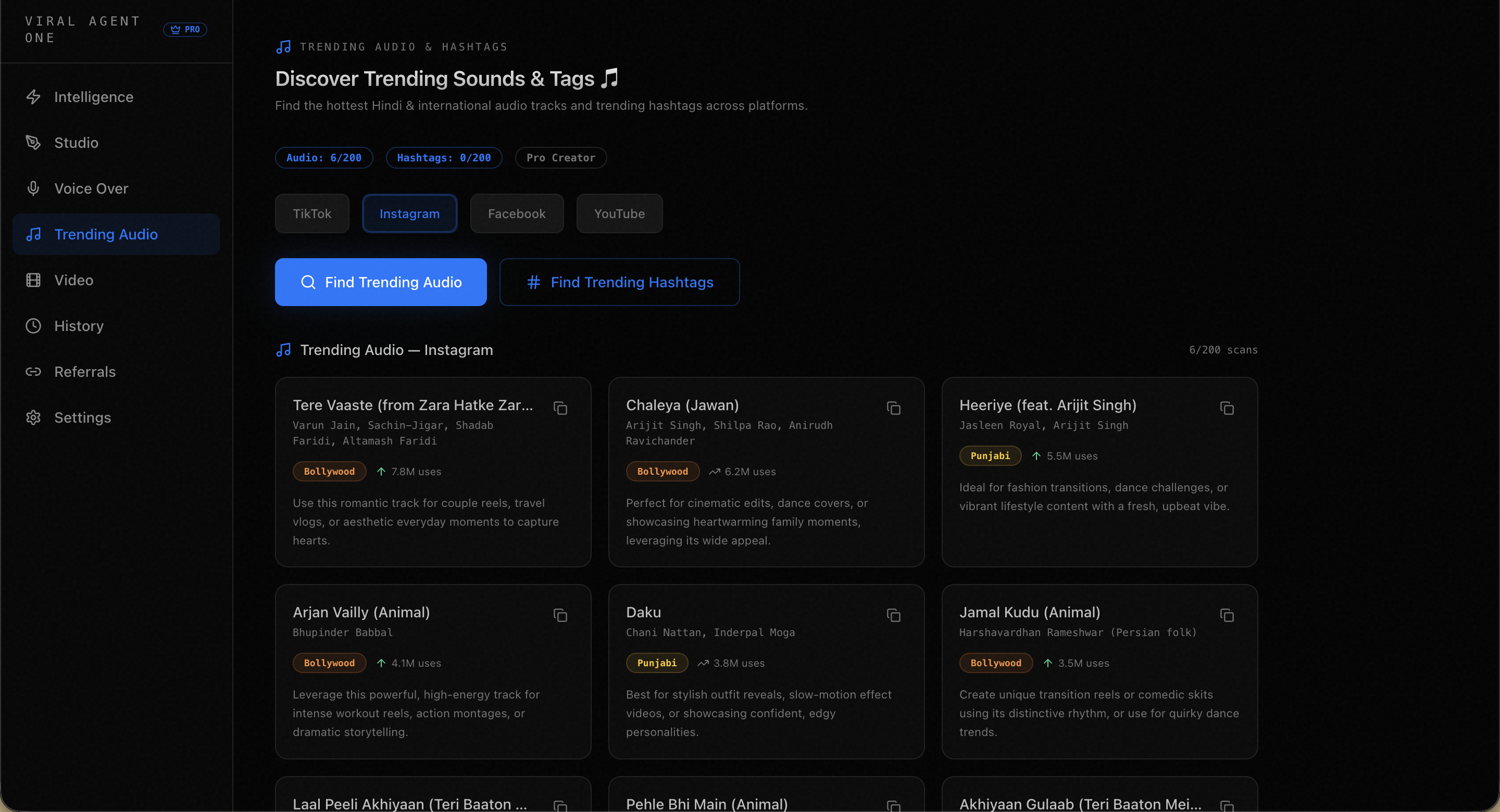 Viral Agent One - Screenshot 5 showing product features and functionality