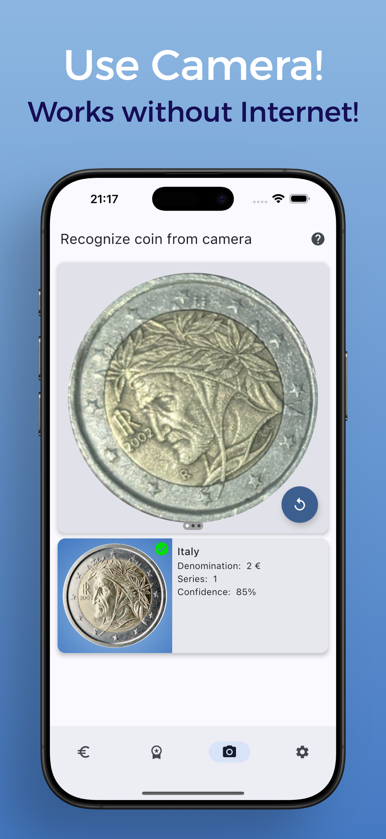 Euro Coins - Use camera to identify Euro Coins and track your collection! media 3