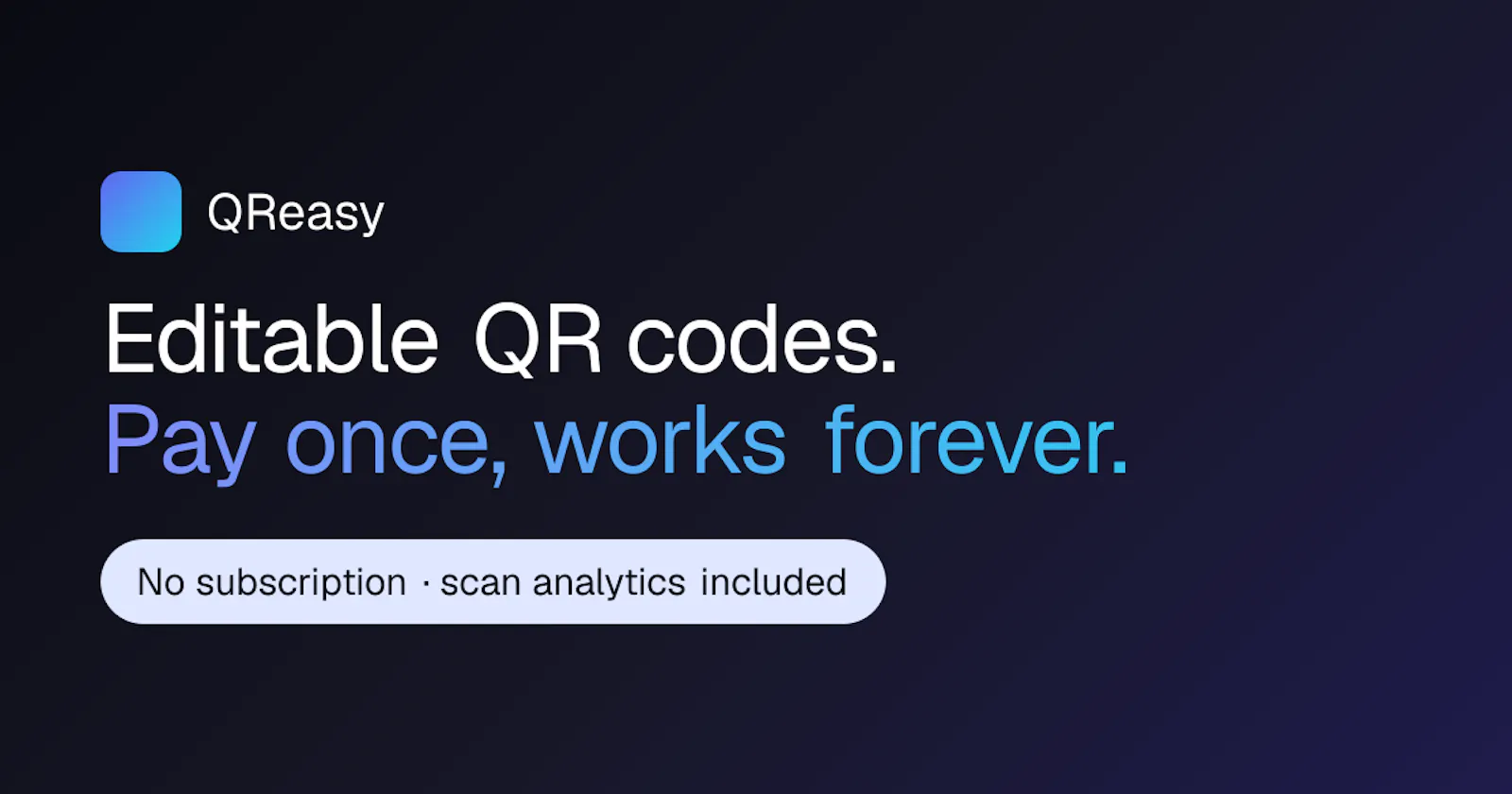 QReasy screenshot 1
