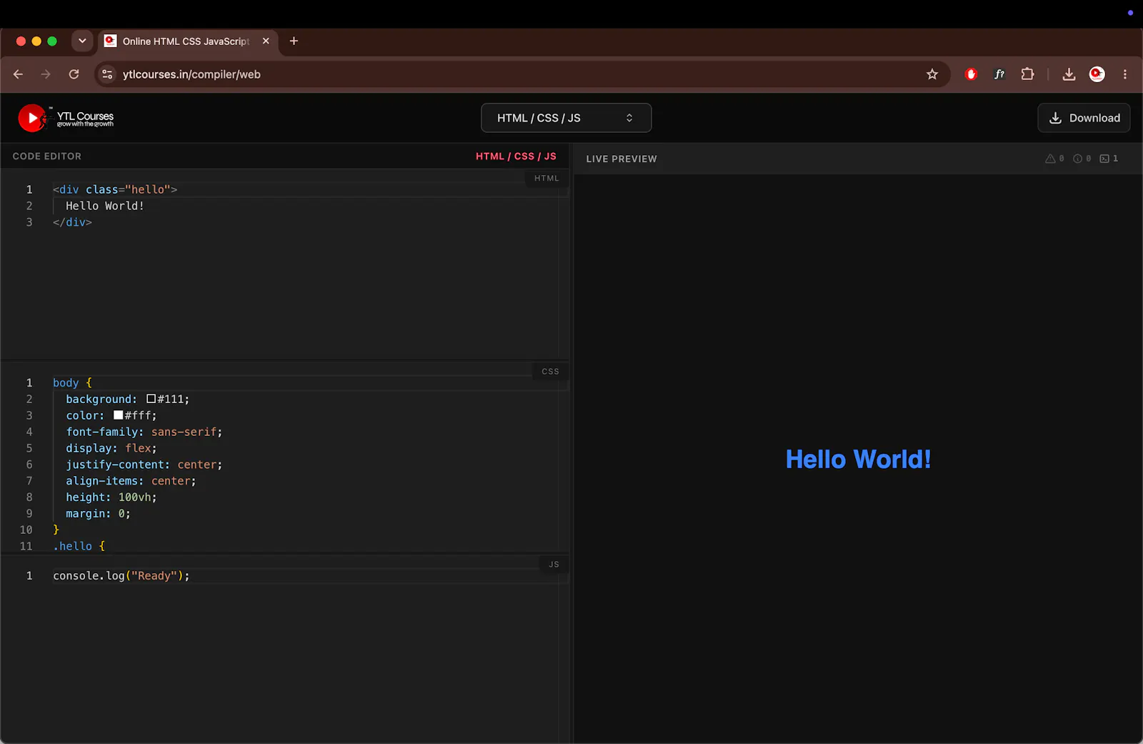 FREE Online Compiler screenshot 3