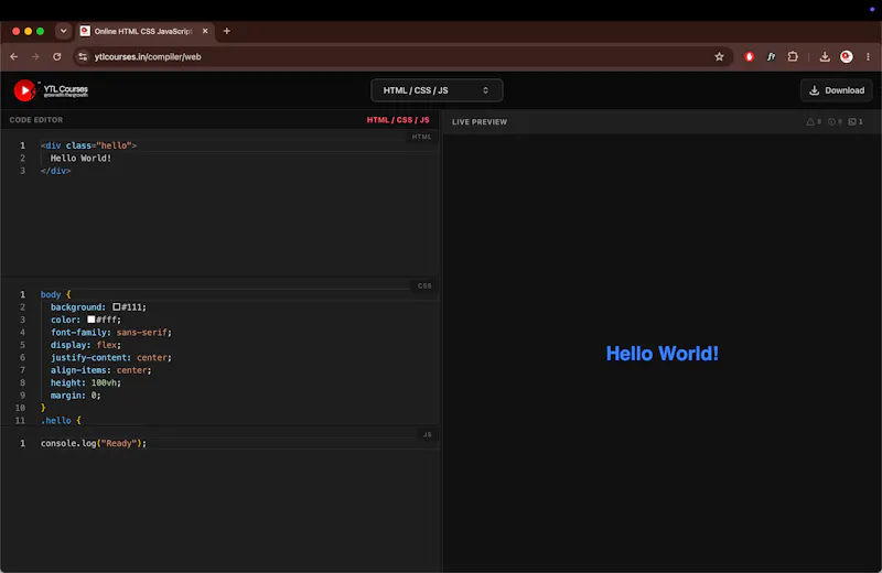 FREE Online Compiler screenshot 3