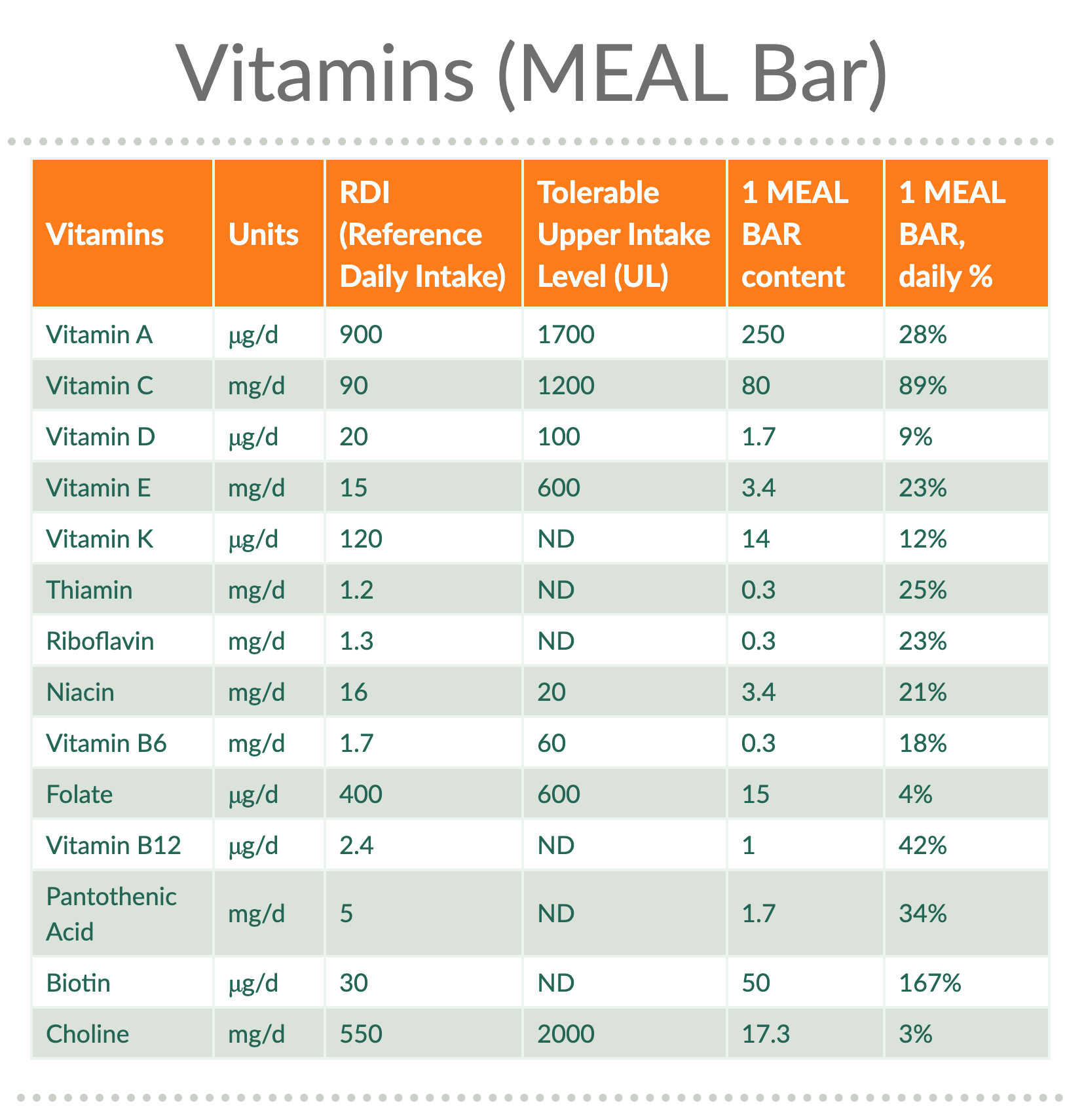 MEAL Bar gallery image