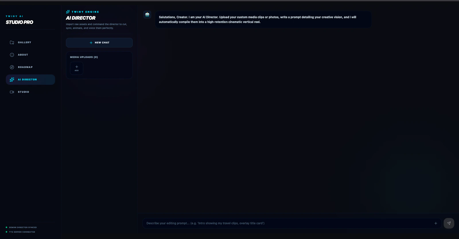Twiny AI Studio screenshot 1